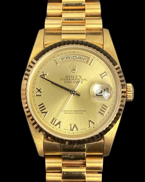 18k rolex band|Rolex 18k gold watch price.